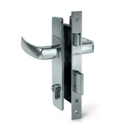 Апекс 1330/60-CR хром м/о 80 Замок врезной с/руч