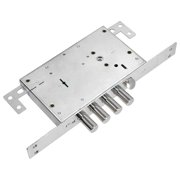 Врезной замок Guardian (Гардиан) врезной сувальдный с защёлкой ЗВ 71.14 Т с тягами, 5 кл.