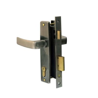 Апекс 1330/60-АВ бронза м/о 80 Замок врезной с/руч