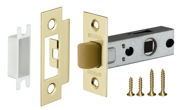 Защелка врезная Fuaro (Фуаро) PLASTIC P12-45-25 SG мат. золото